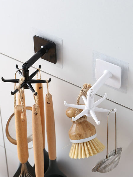 خطاف دوار للمطبخ مكون من قطعتين Hooky™
